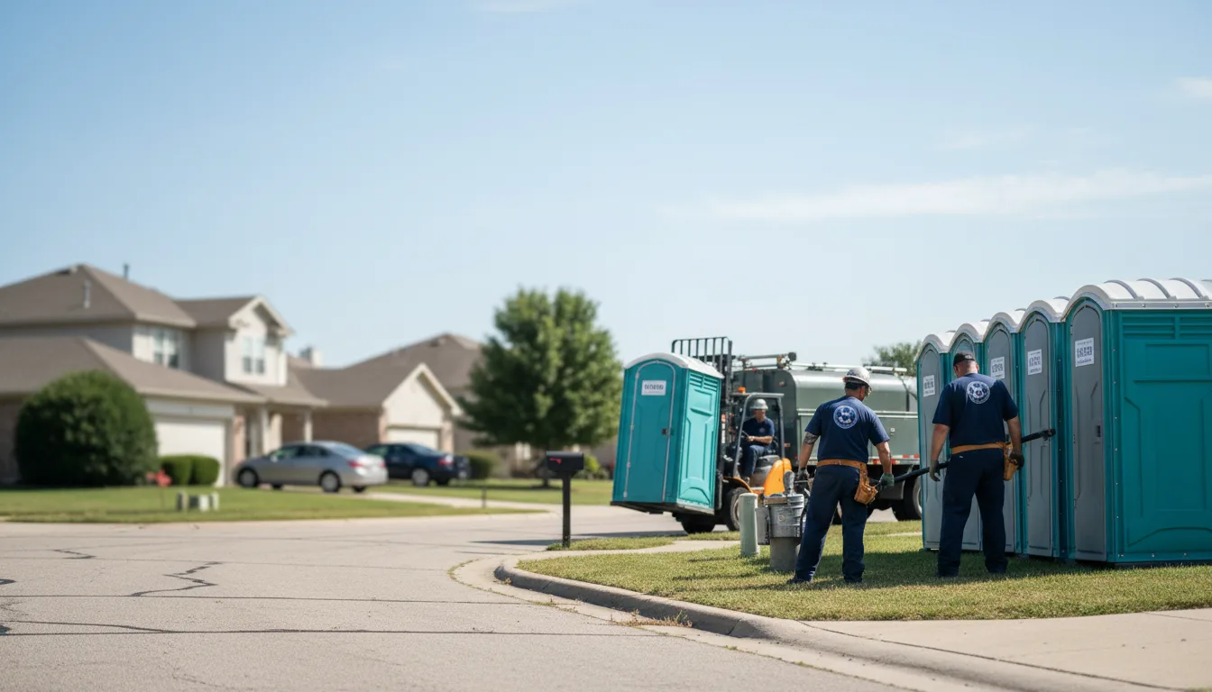 Porta Potty Rental in Pandora, TX near me